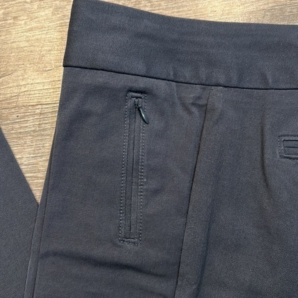 Banana republic, Martin fit stretch charcoal gray trouser pants size 6 - Picture 2 of 10